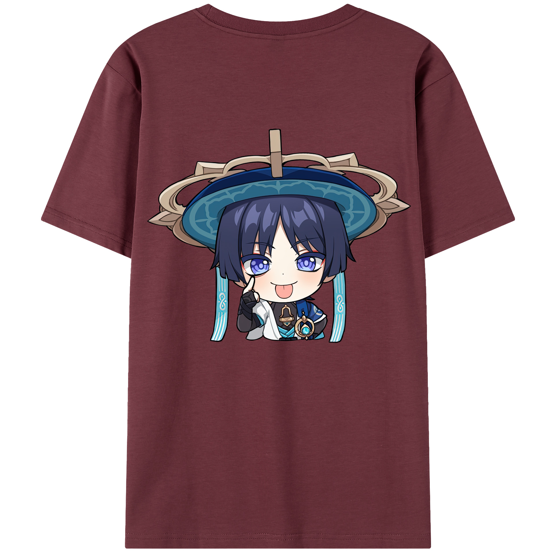 げんし神 さんペい genshin Sanpei 綿100％半袖Tシャツ（背面プリント）